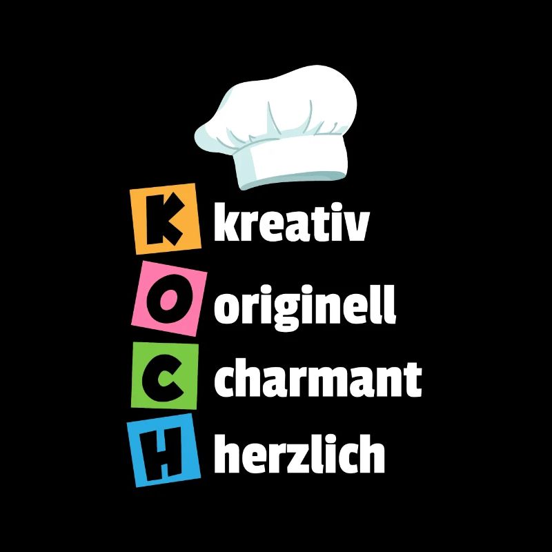 Chef - creative, original, charming, cordial