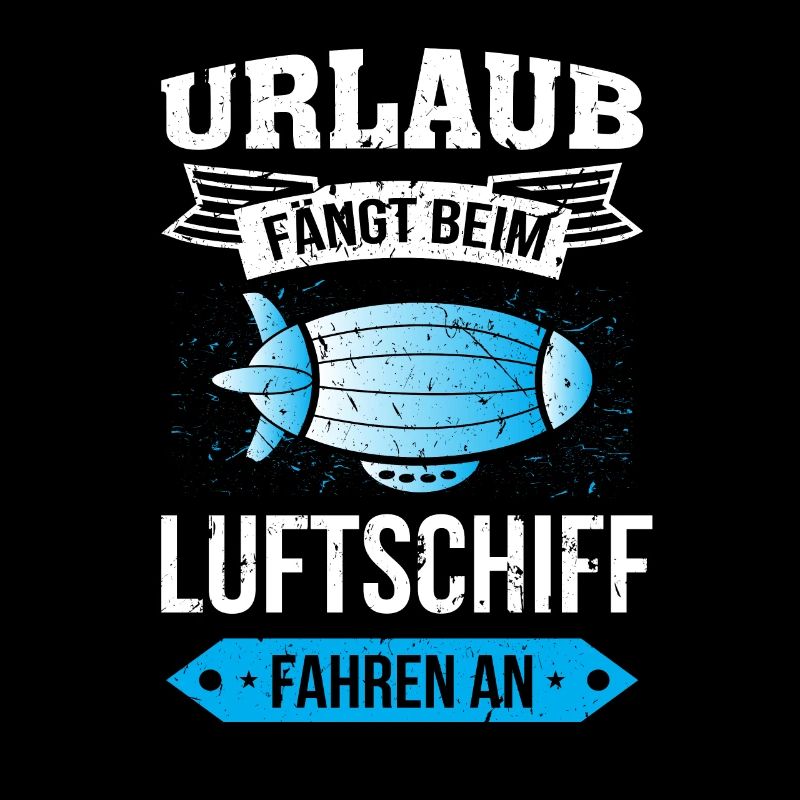 Luftschiff Urlaub fängt an
