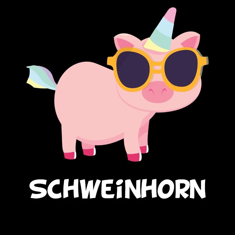 Schweinhorn Schwein Einhorn Tshirt