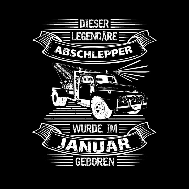 Januar Geburtstag Abschlepper