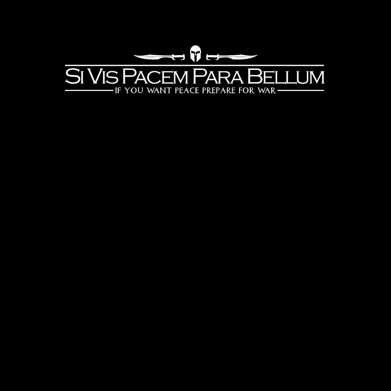 Lateinisches Sprichwort - Si Vis Pacem Para Bellum
