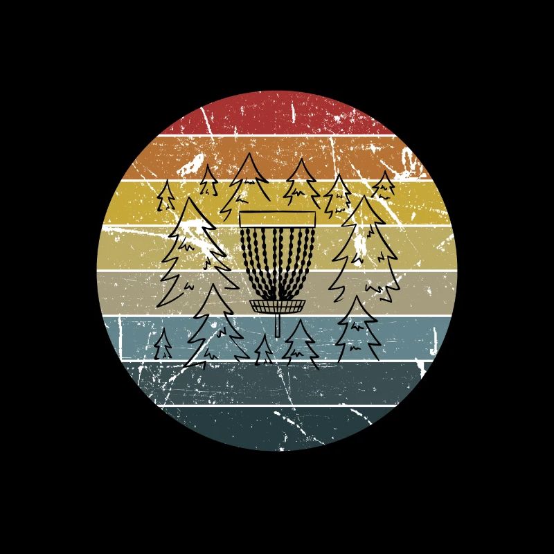 Disc Golf Rétro Vintage