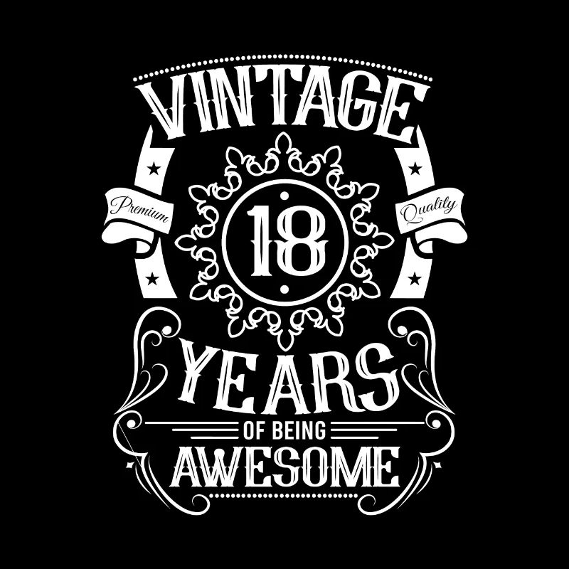 Millésime du 18e anniversaire