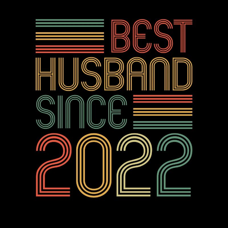 Best Husband since 2022 1st Wedding Anniversary