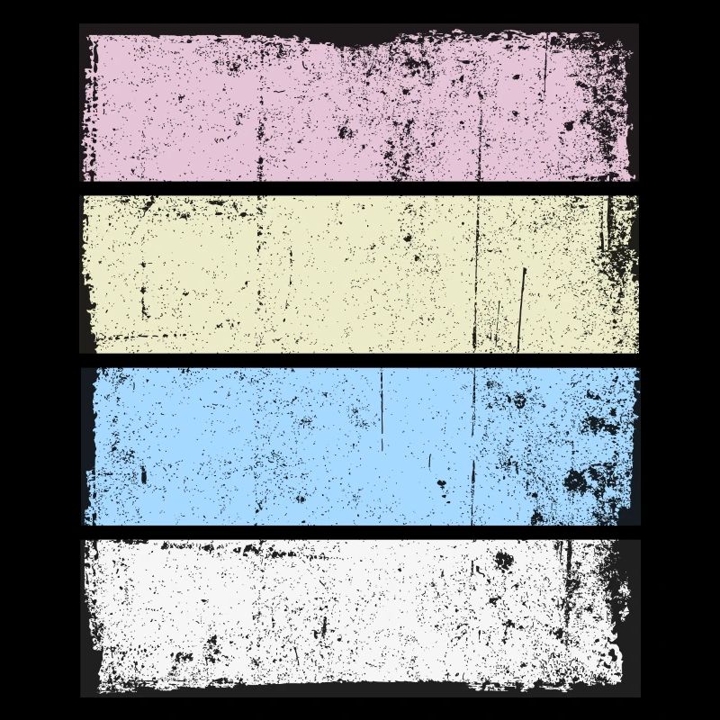 Rétro Background Sunset Grunge Pastel