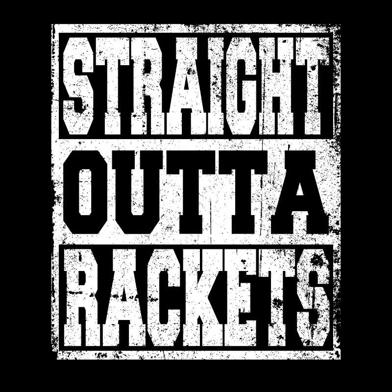 Rackets Spruch lustig