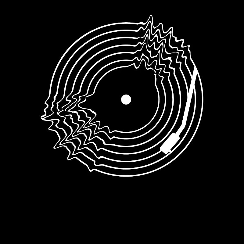 Vinyl Record Turntable Music Fan