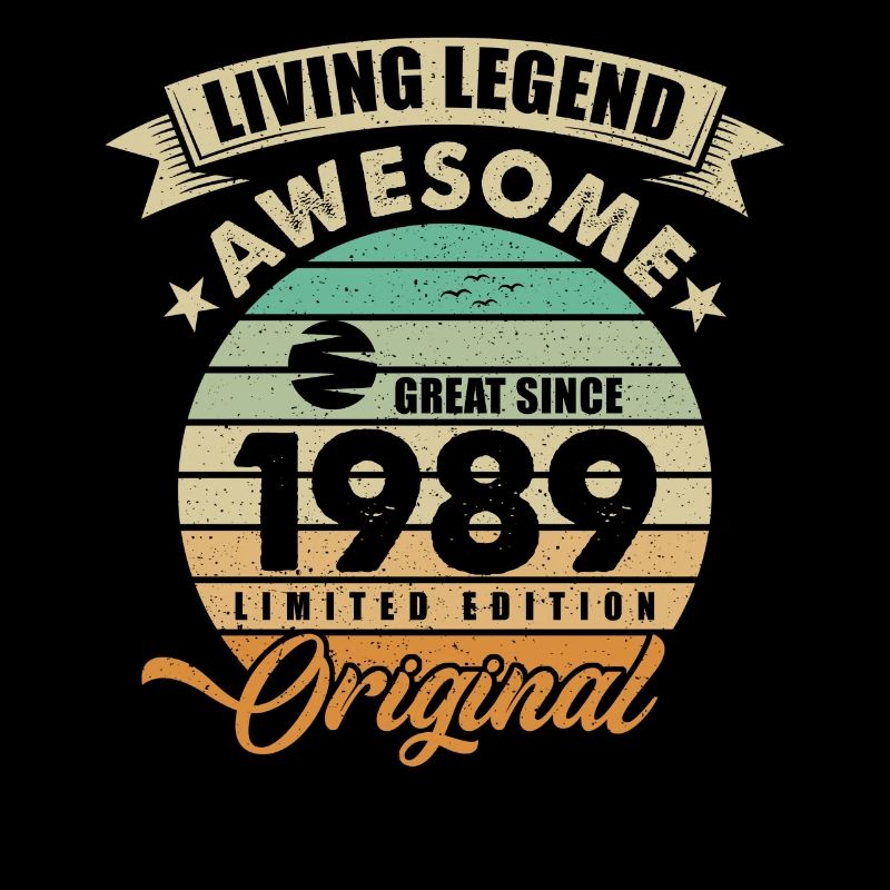 1989 Birthday Retro Orginal