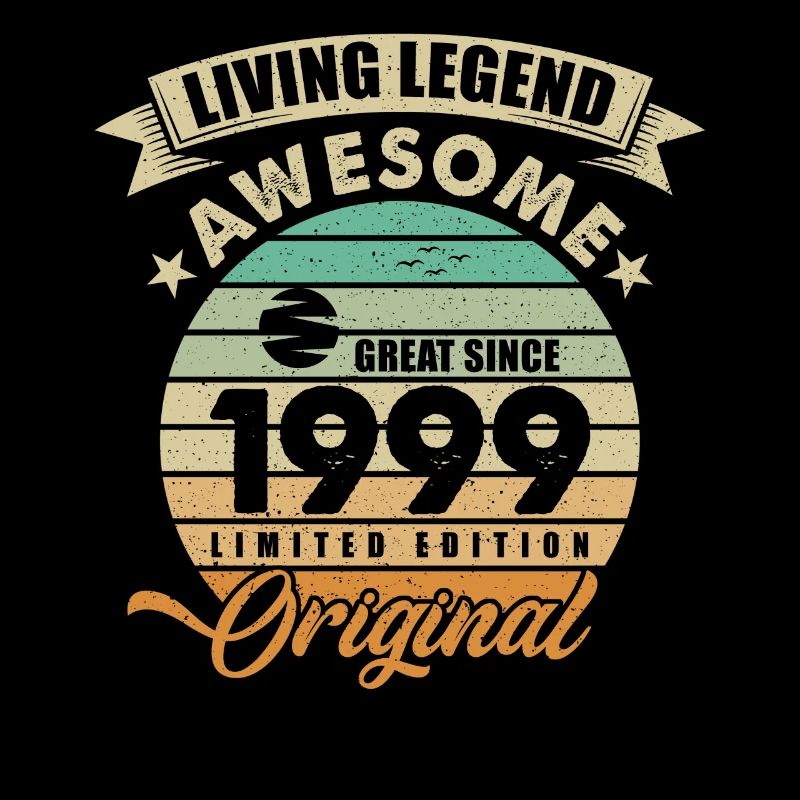1999 Birthday Retro Orginal