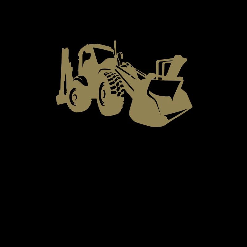 Baggerfahrer Bagger Frontlader Sprüche