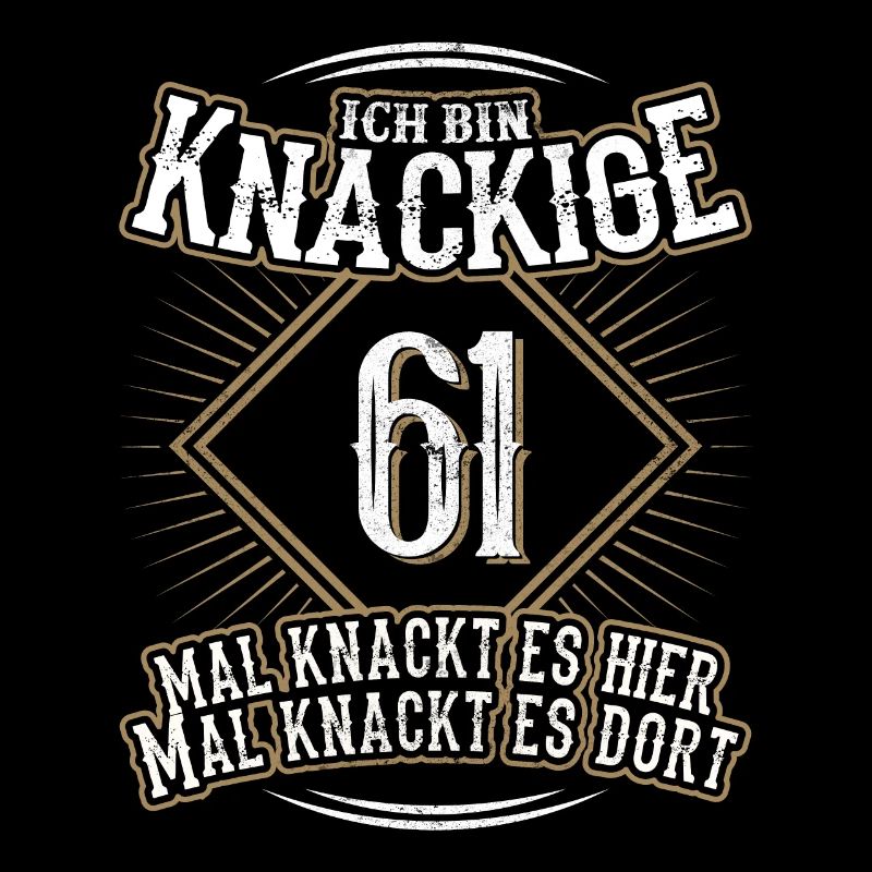 61. Geburtstag Lustig Geschenk
