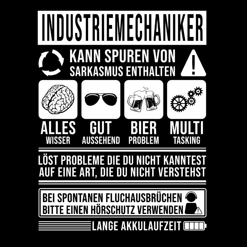 Industriemechaniker Spruch lustig