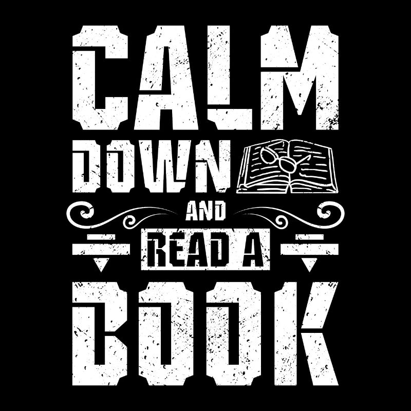 Calm down an read a book