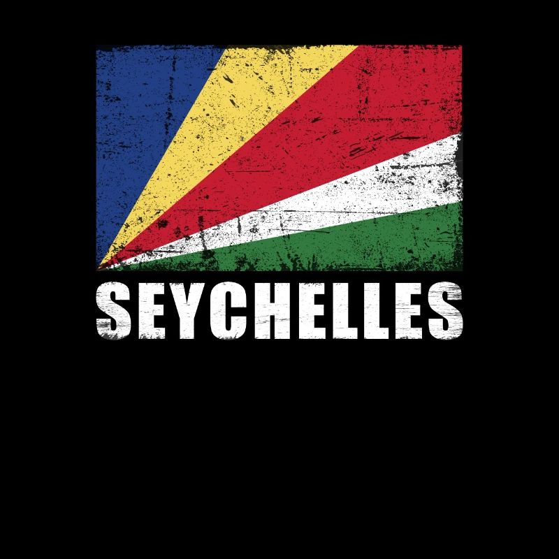 Seychelles Flag Grunge Seychelles Flag