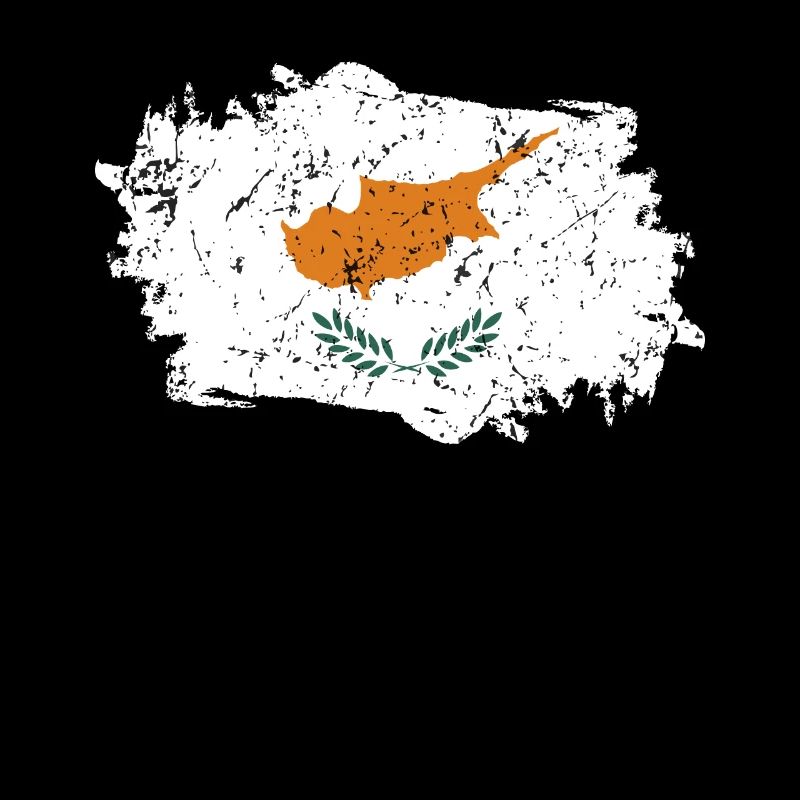 Drapeau de Chypre Grunge Drapeau de Chypre