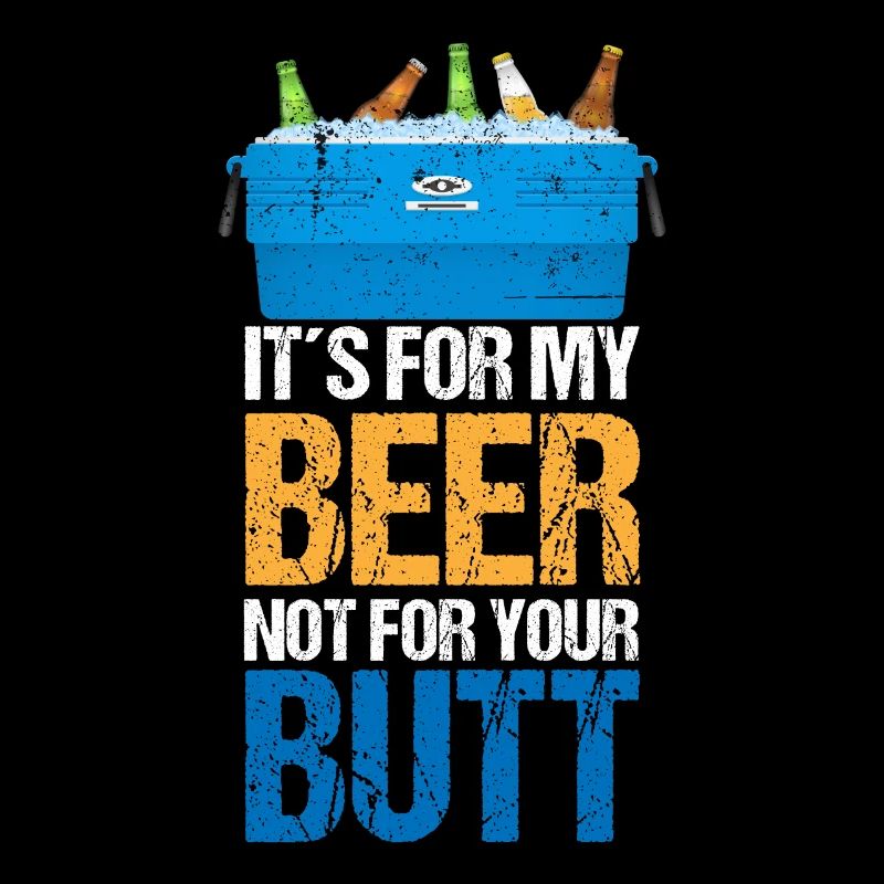 Bier Camping Spruch