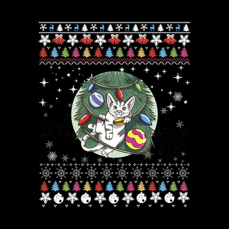 Cat Christmas Decor
