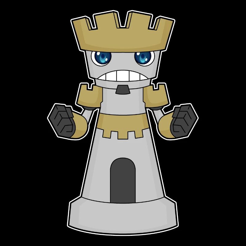 Schachfigur Turm Schach