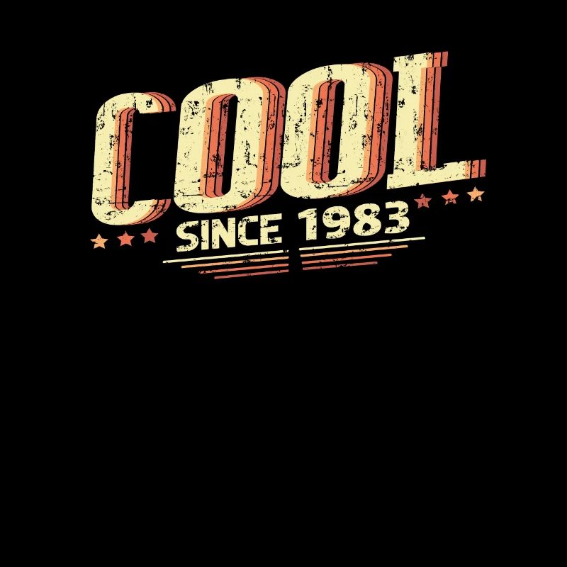 Cool seit 1983 Sprüche Geburtstag Modern