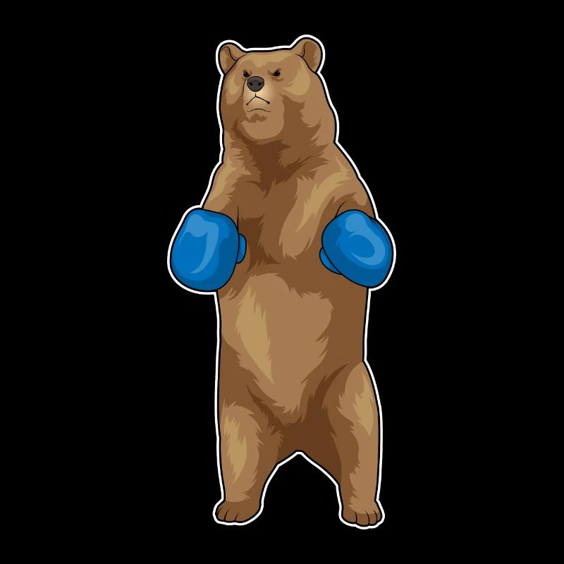 Bär Boxer Boxhandschuhe