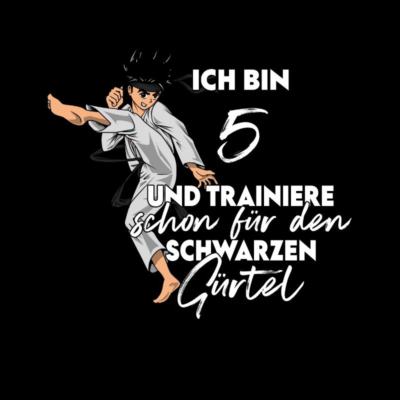 Ich bin 5 - Jungen Karate
