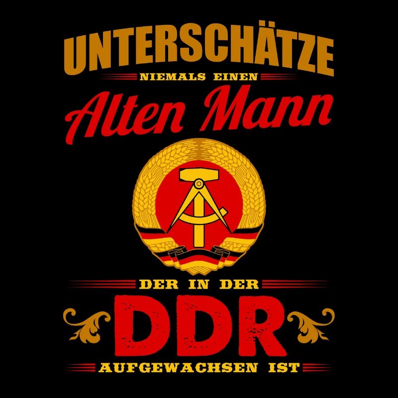Alter Mann der in der DDR Geboren wurde