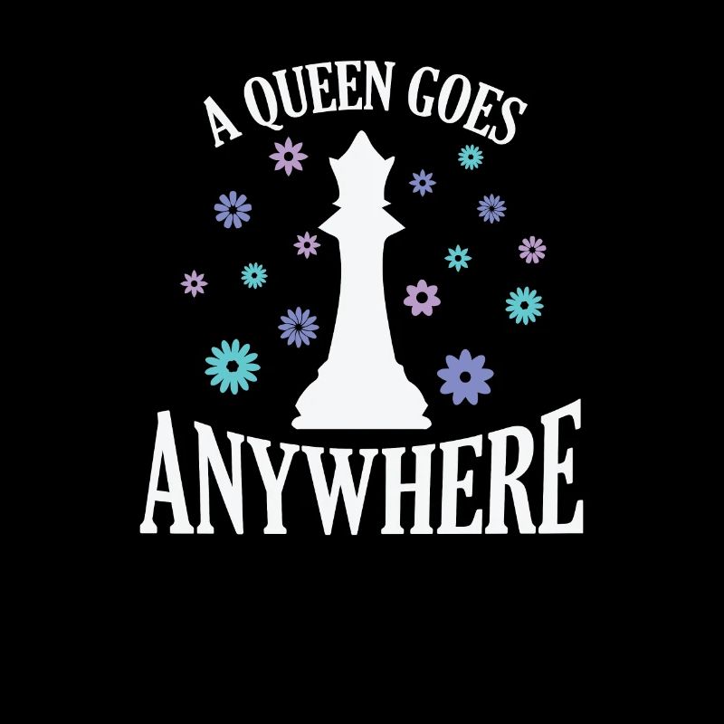 A Queen goes Anywhere Schach Denksport