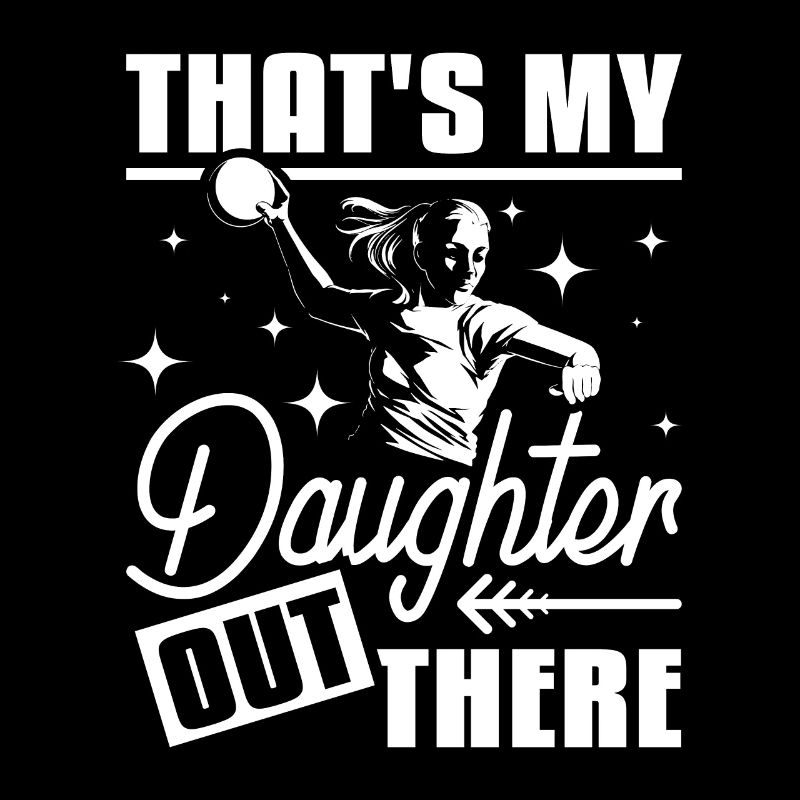 C’est mon doughter là-bas handball