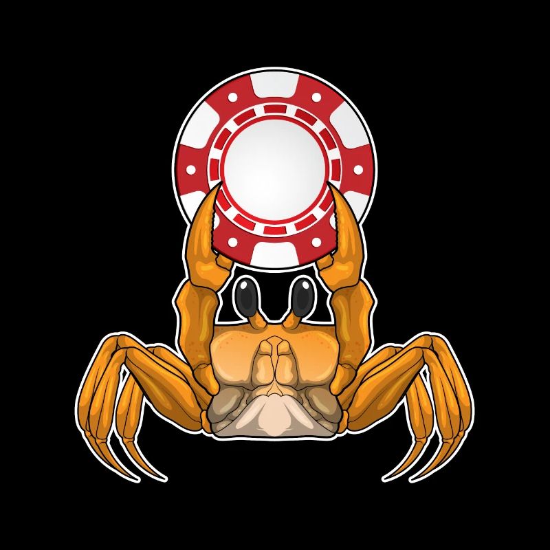 Crab Poker Poker Chips