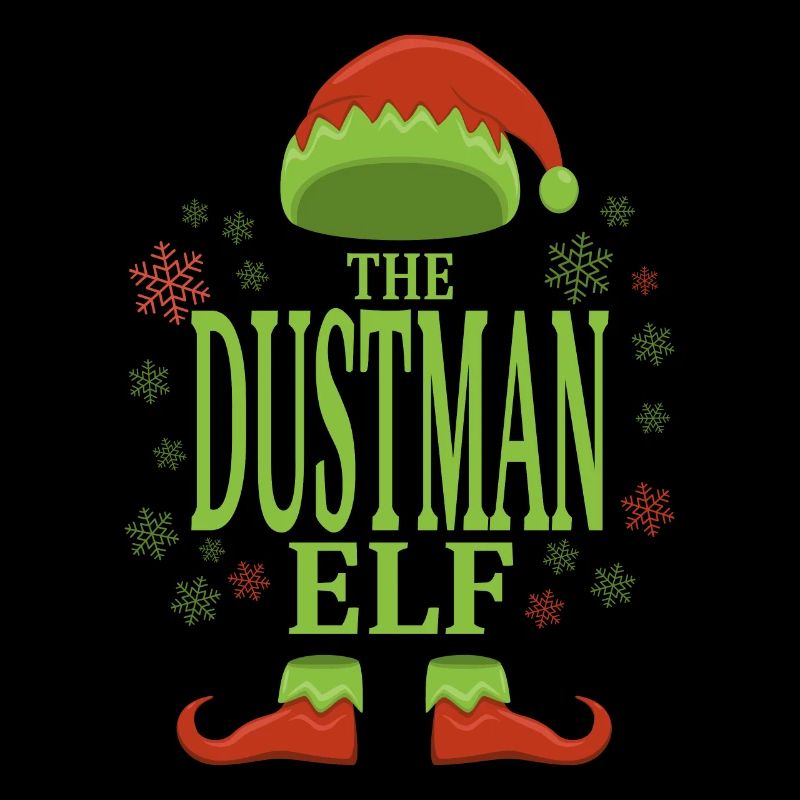 Garbage Man Christmas Elf