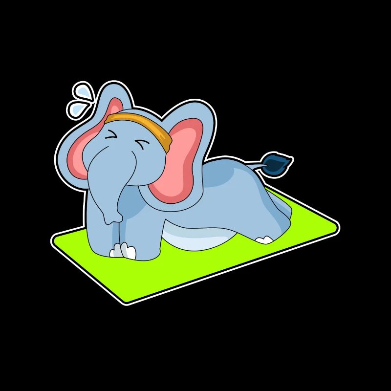 Pompes de fitness d’éléphant