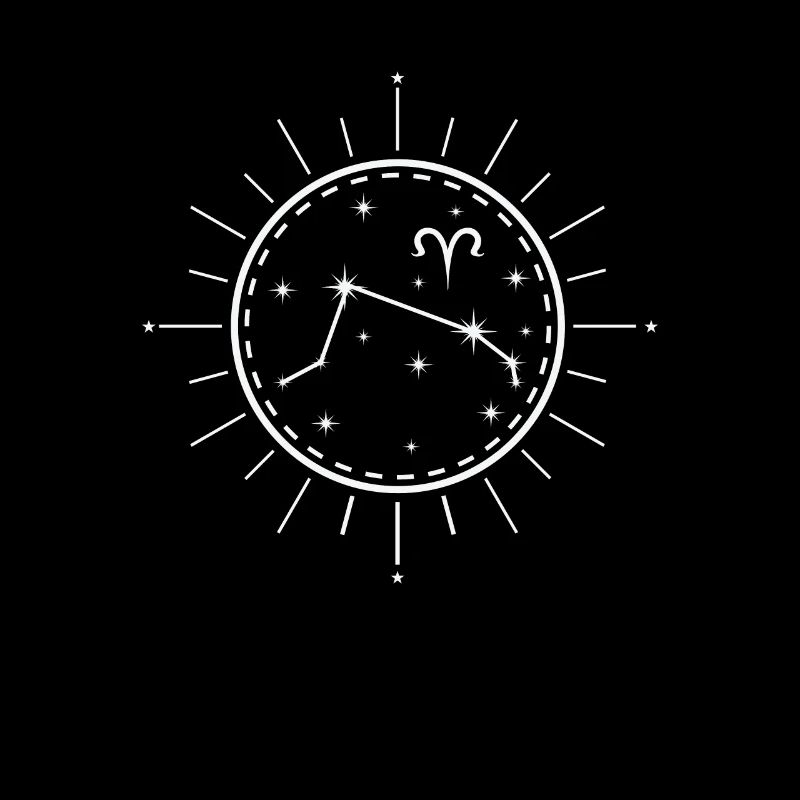 Zodiac sign Aries Star constellation