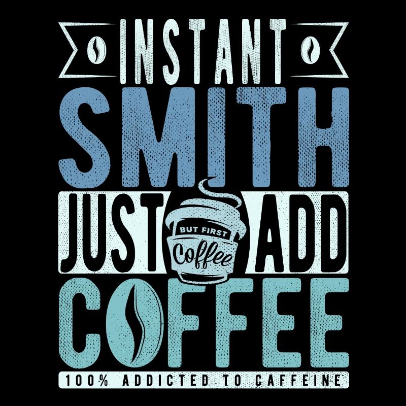 Blacksmith coffee saying