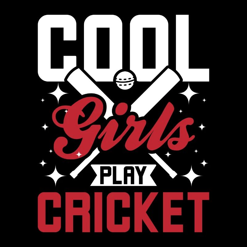 Les filles cool jouent au cricket