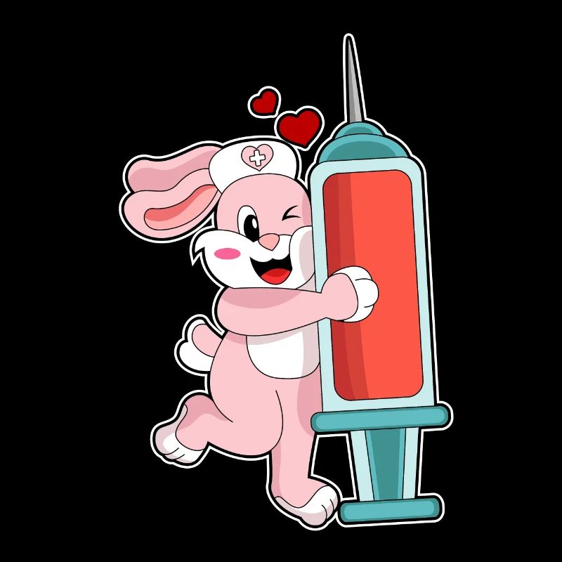 Rabbit Nurse Syringe