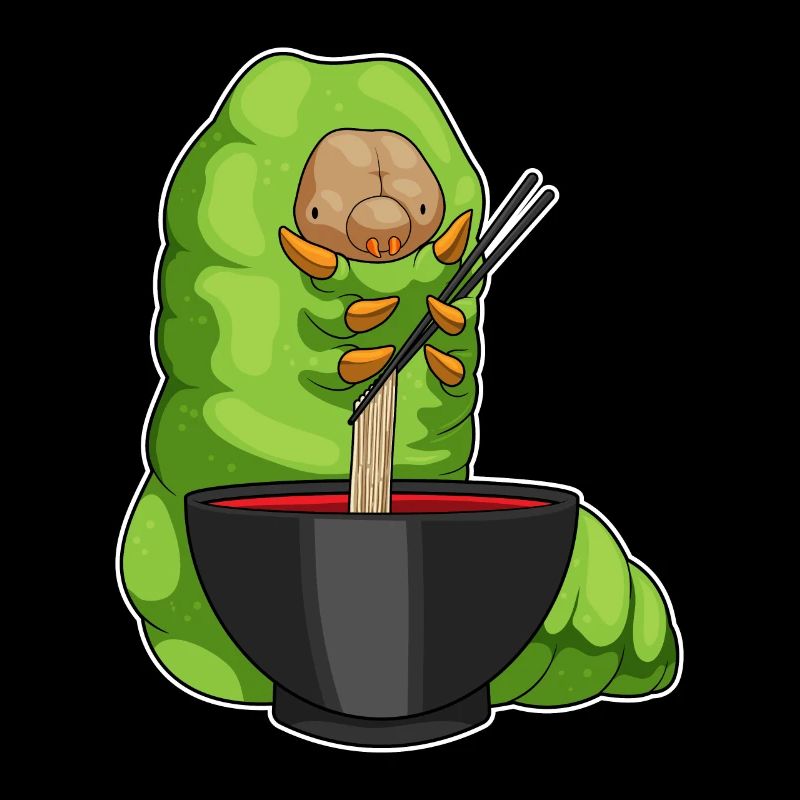 Caterpillar Ramen Bowl