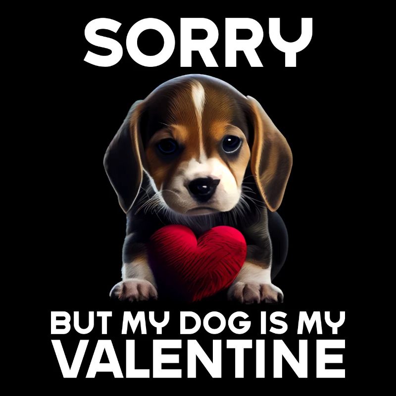 Désolé, mais mon chien est mon Valentin