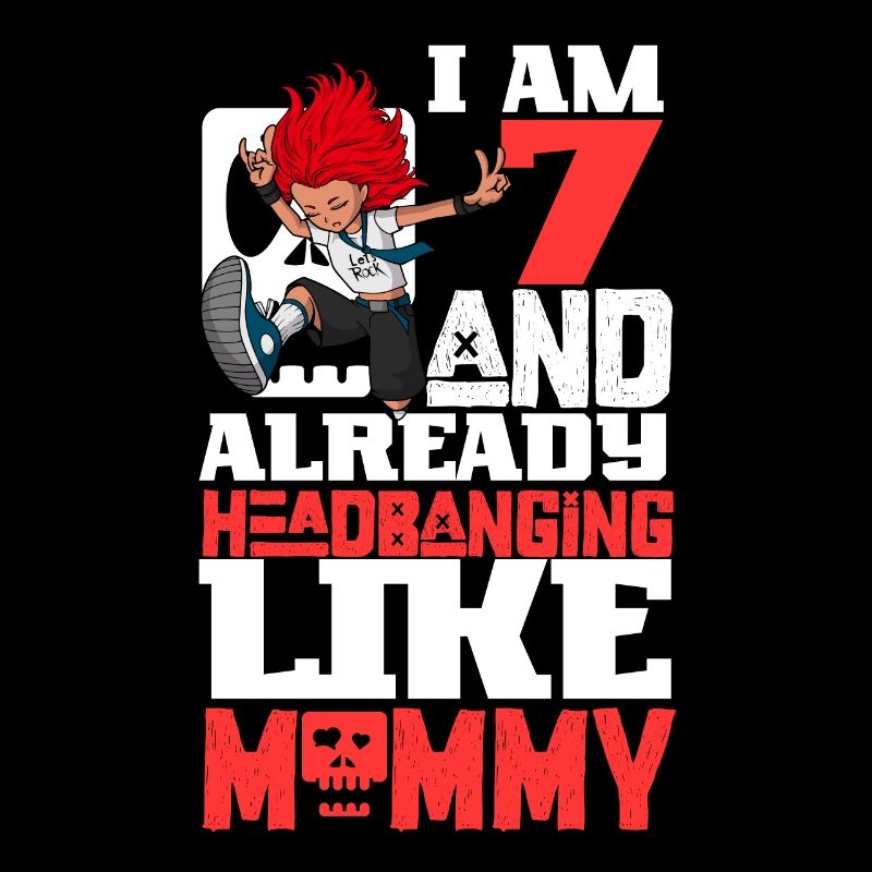 Ich bin 7 - Mädchen Rocker