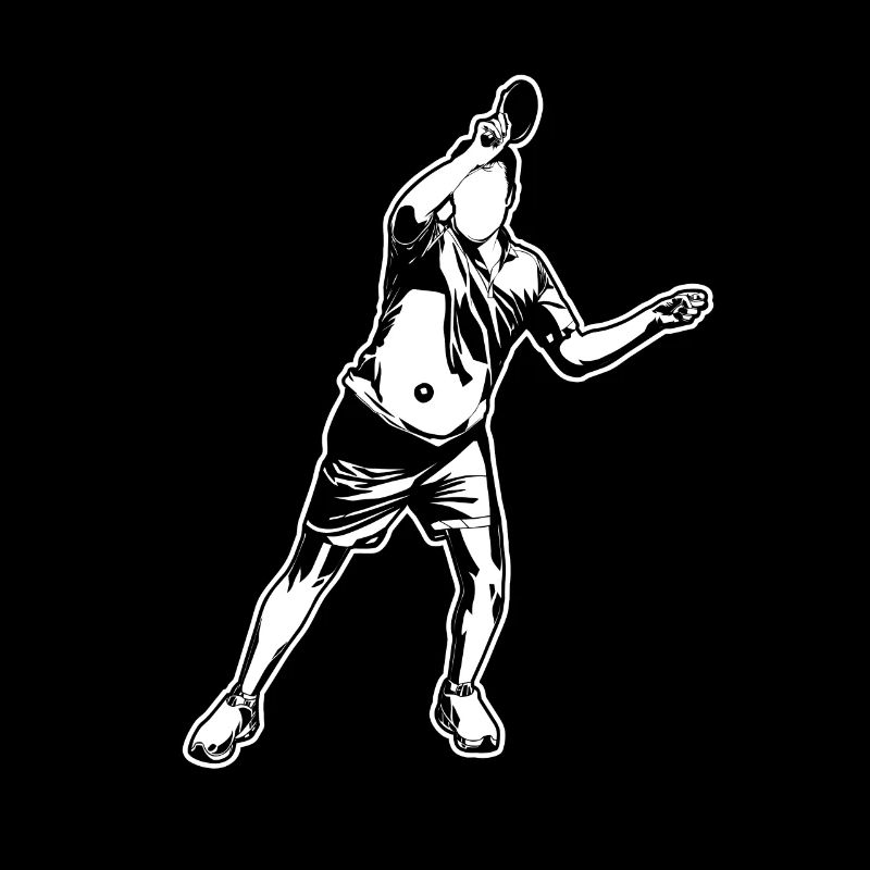 Table tennis player