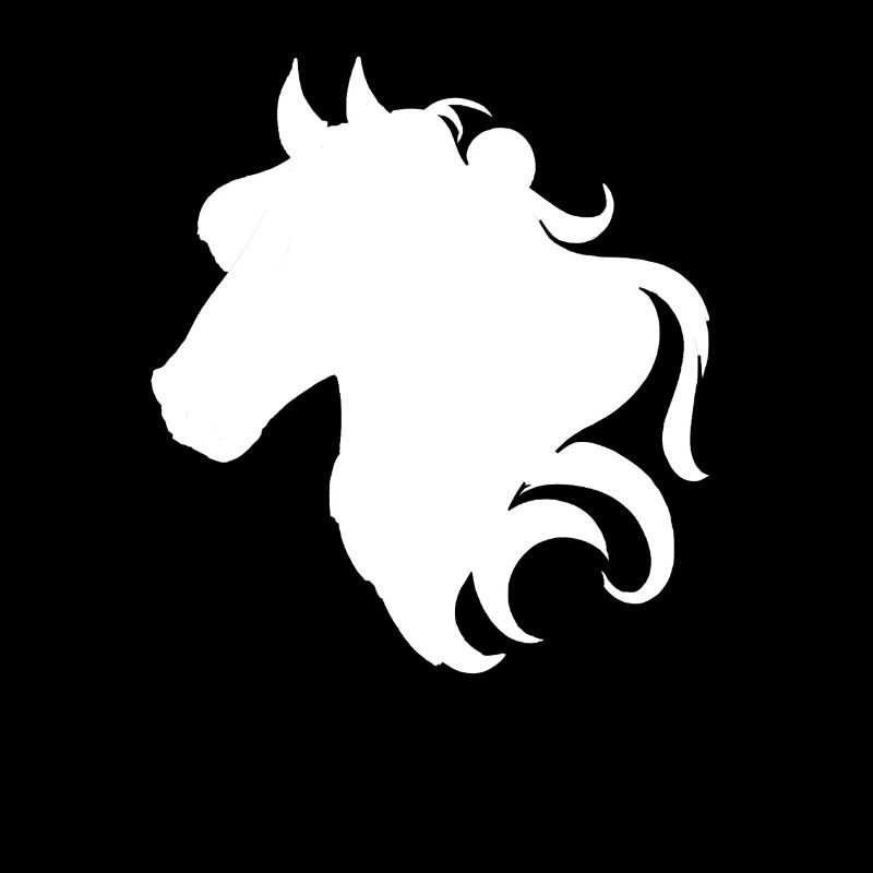 Horse Head Style Anime élégant