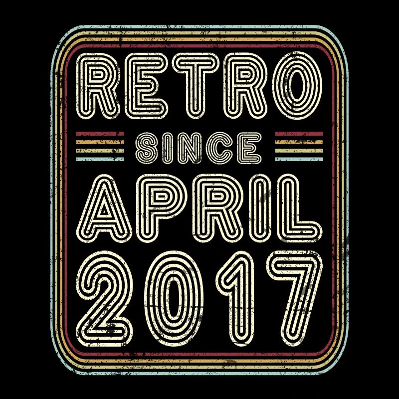 Anniversaire Avril 2017 Cadeau rétro