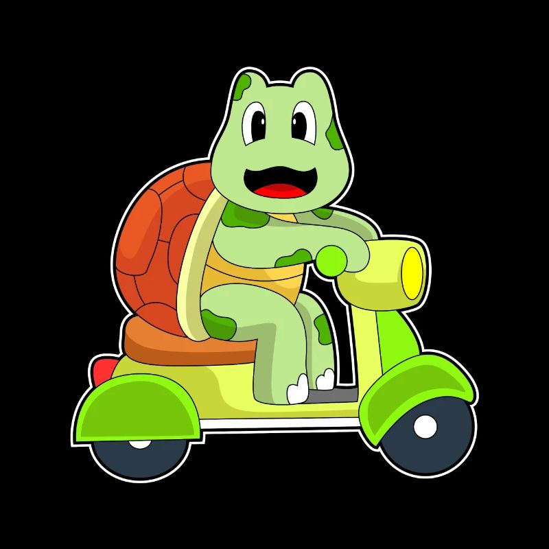 Schildkröte Motorroller