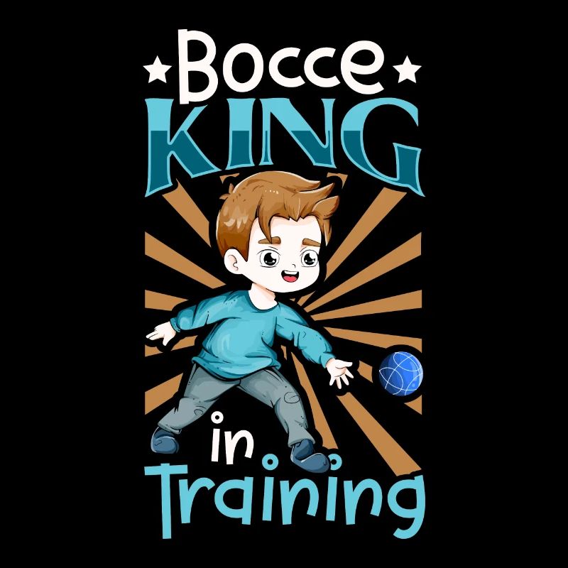 Bocce King in Training - Boccia
