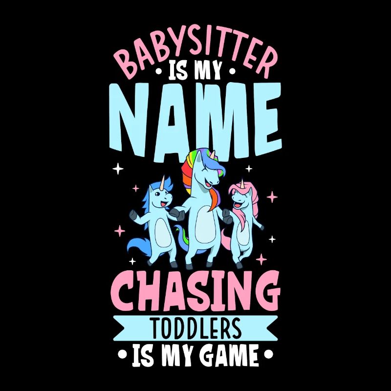 Mit Einhorn - Ich bin Babysitter