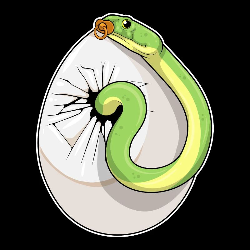 Snake Egg Pacifier