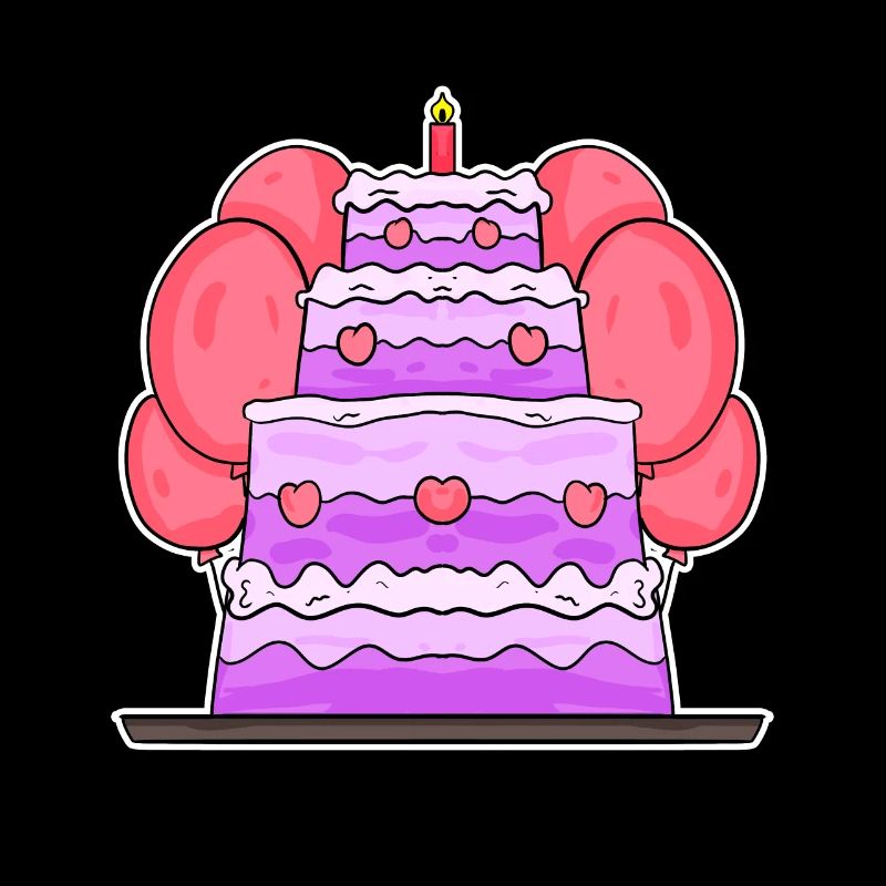 Gâteau Joyeux anniversaire