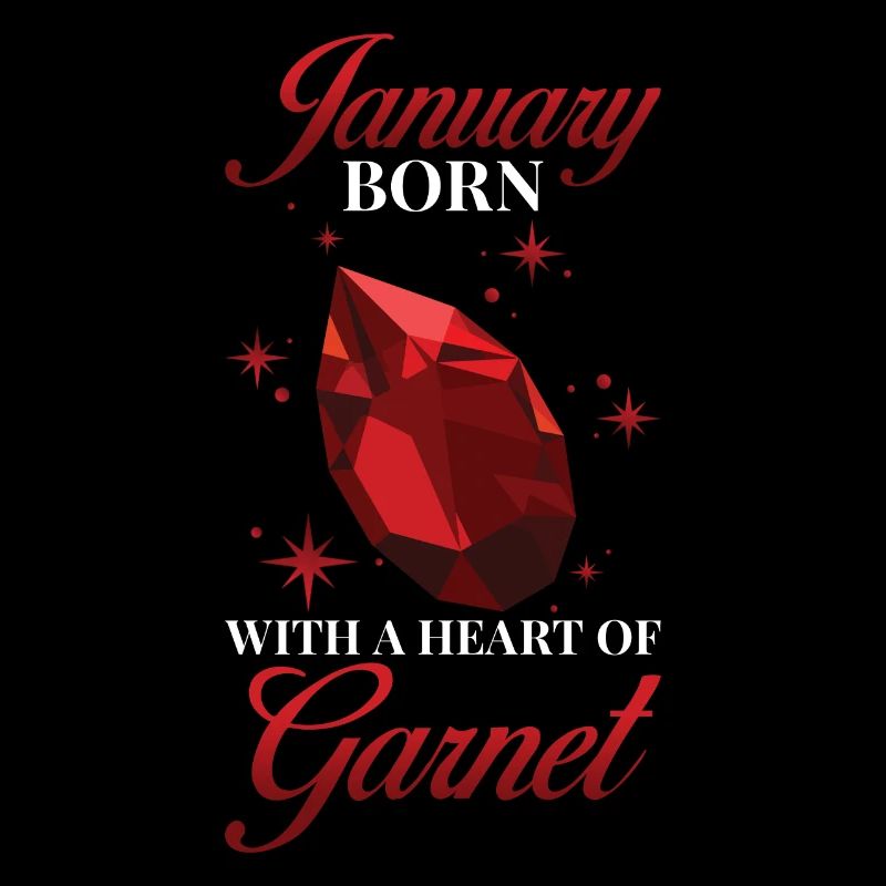Geburtsstein Januar Granat