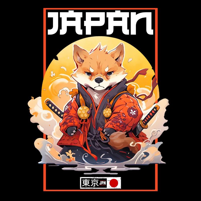 Asia Corki Japanese Samurai Samurai