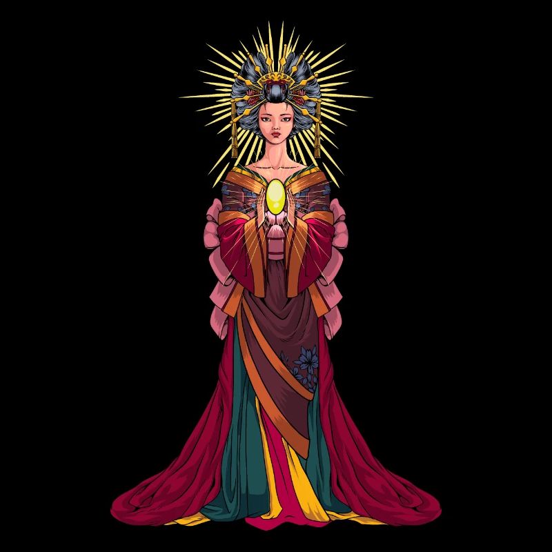 Japanese goddess Amaterasu