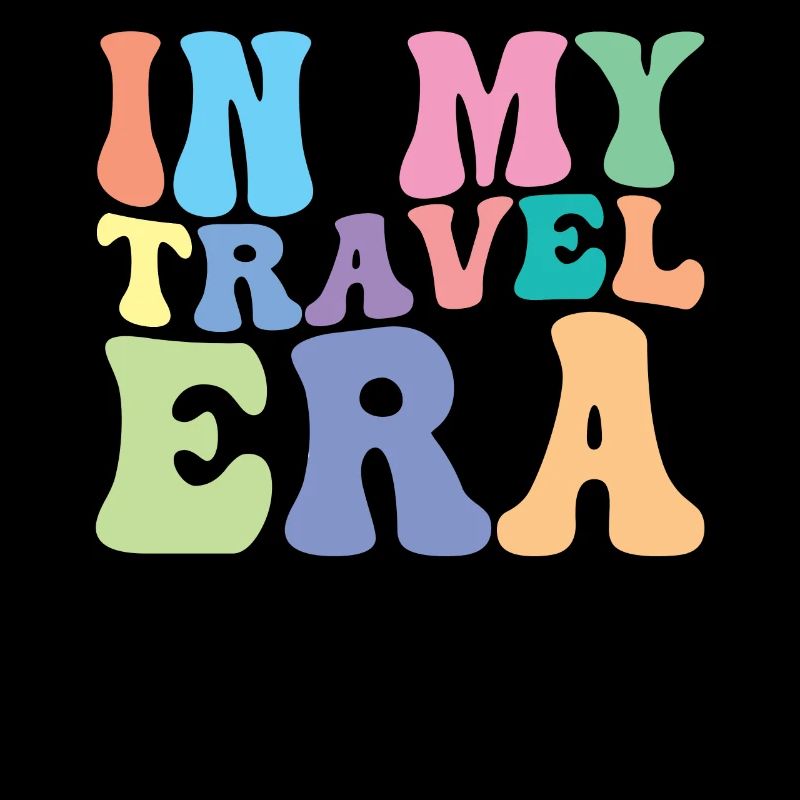 Reise Urlaub Retro Groovy